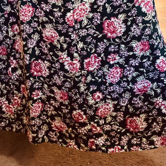 Size 10 Talbots Silk Full-Length Skirt Low$! - Picture 3 of 10